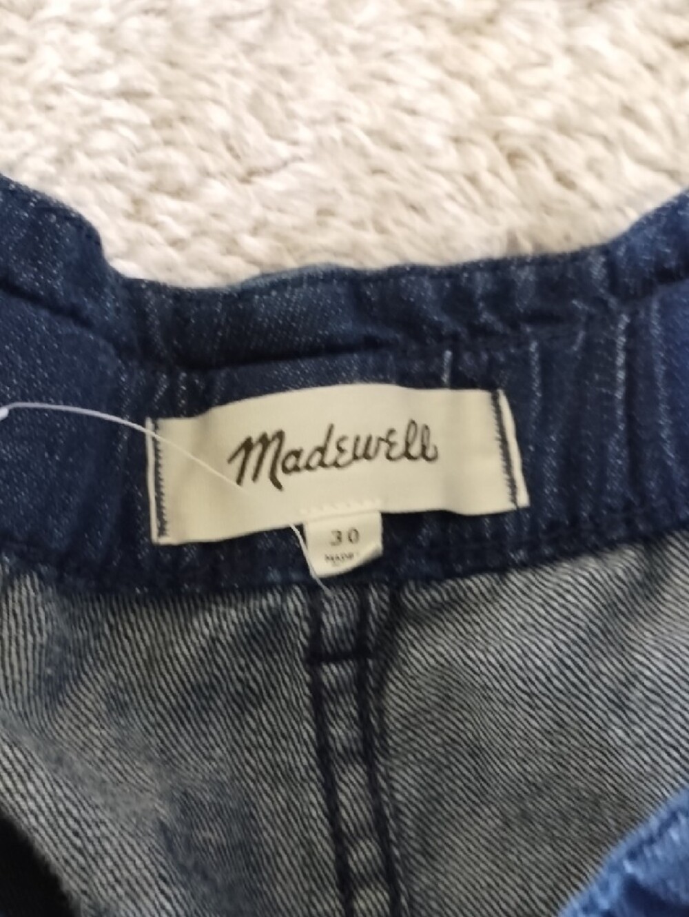 Madewell Drawstring Jeans - Picture 8 of 16